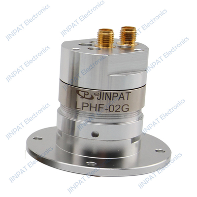 حلقه دو کانال IP60 برای مفاصل چرخشی هم محوری RF با حلقه کوچک سیگنالینگ برای سرعت تا 60 RMP.