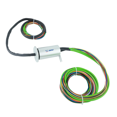 مقاومت عایق قدرت ≥1000MΩ 1000VDC Slipring با مدار های اترنت 2×10A 4×5A 2×100Mbps