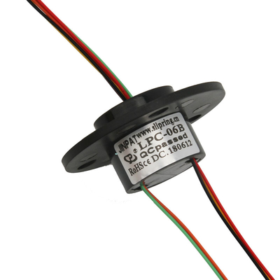 6 مدار طلای تماس حلقه لغز 2A 300 RPM LPC-06B