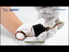 رینگ لغزشی سوراخ‌دار LPT012B-0602-HS-HT، گشتاور کم، قطر با عمر طولانی